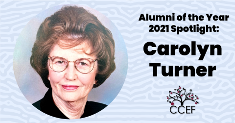 Alumni of the Year Winner, Carolyn Turner, Touching Lives